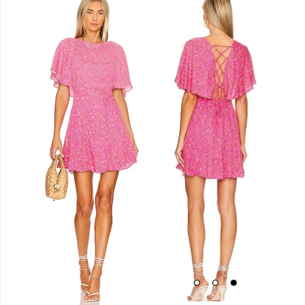 Free People Florence Mini Dress in Femme Combo - Picture 3 of 11